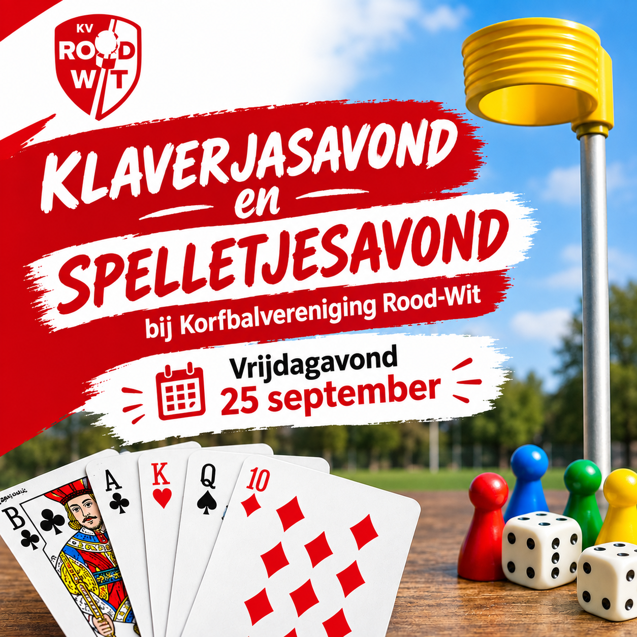Klaverjassen & spelletjesavonden gaan weer van start!