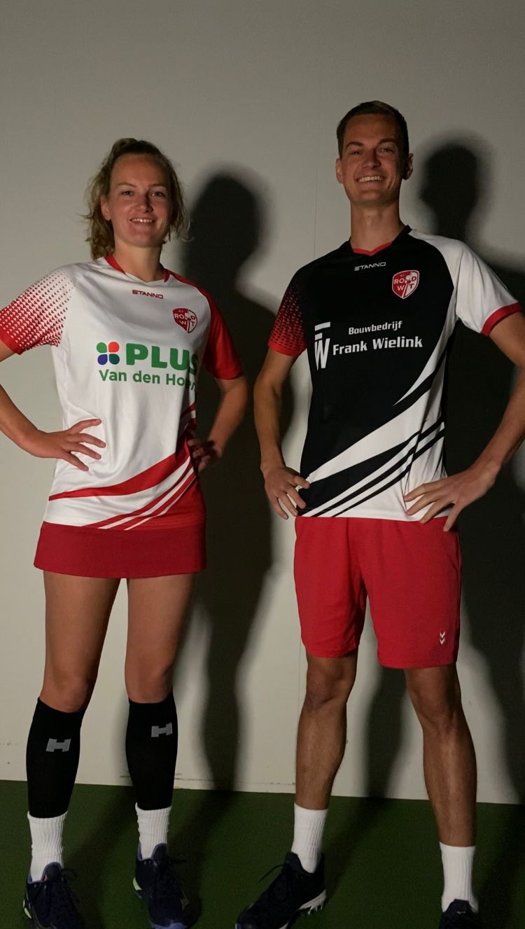 Lancering nieuw wedstrijd- en inschietshirt Rood-Wit