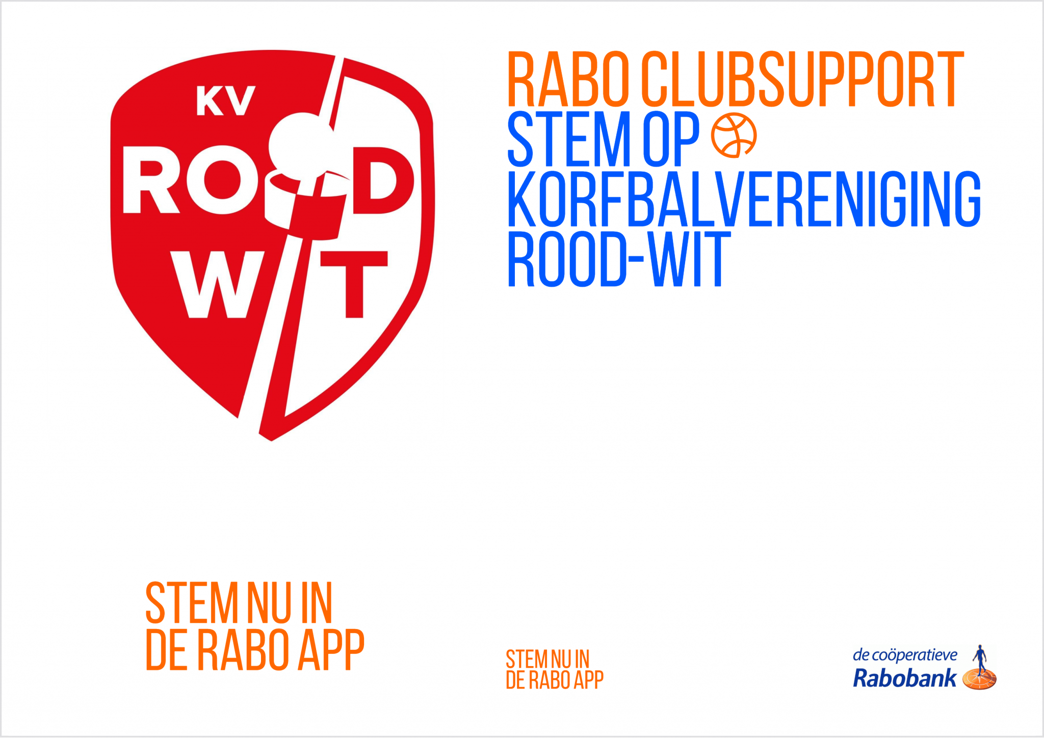De Rabo Clubsupport is gestart, stem nu!
