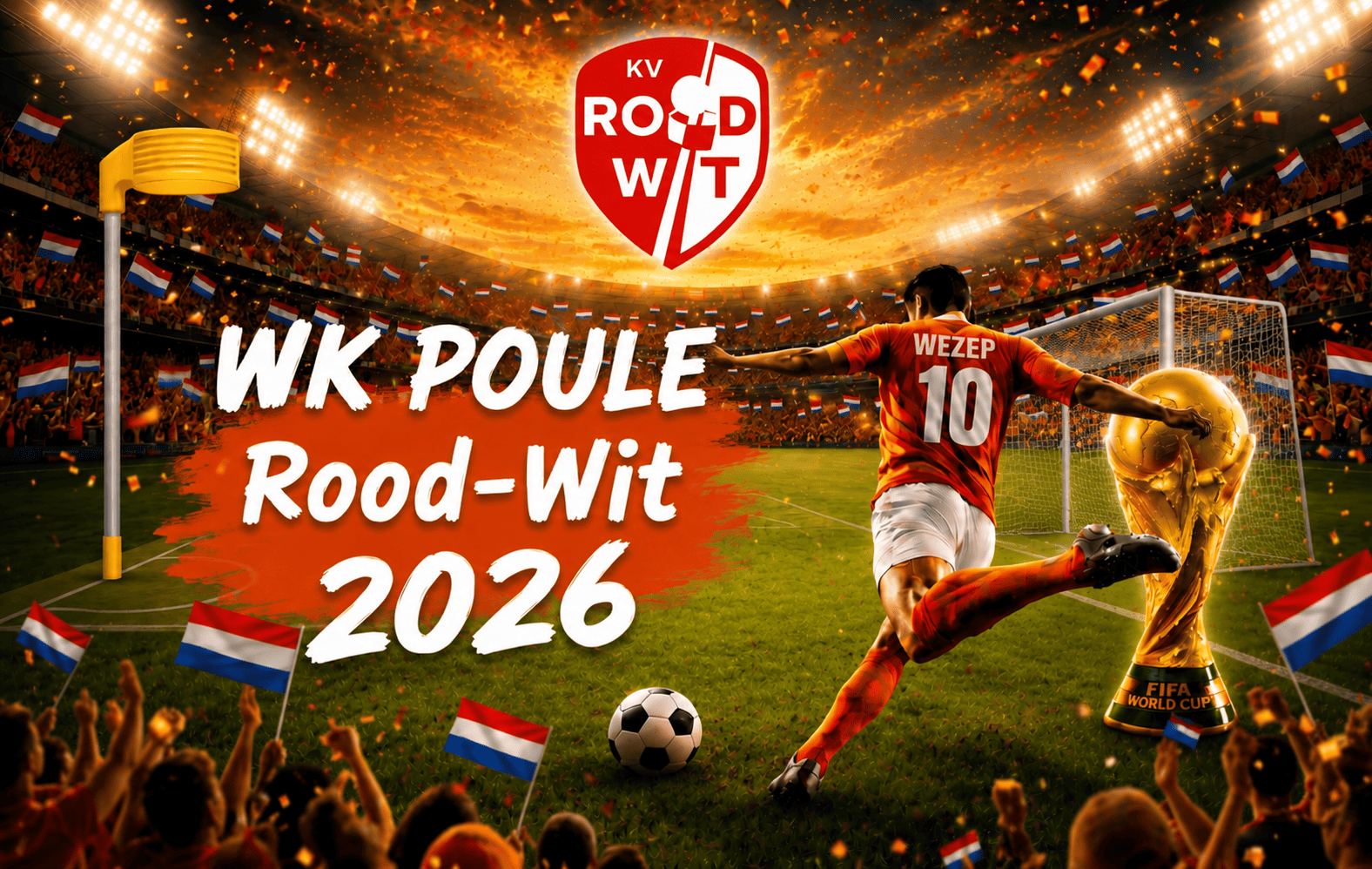 Voorspel de winnaar: Doe mee met de Rood-Wit WK-poule!